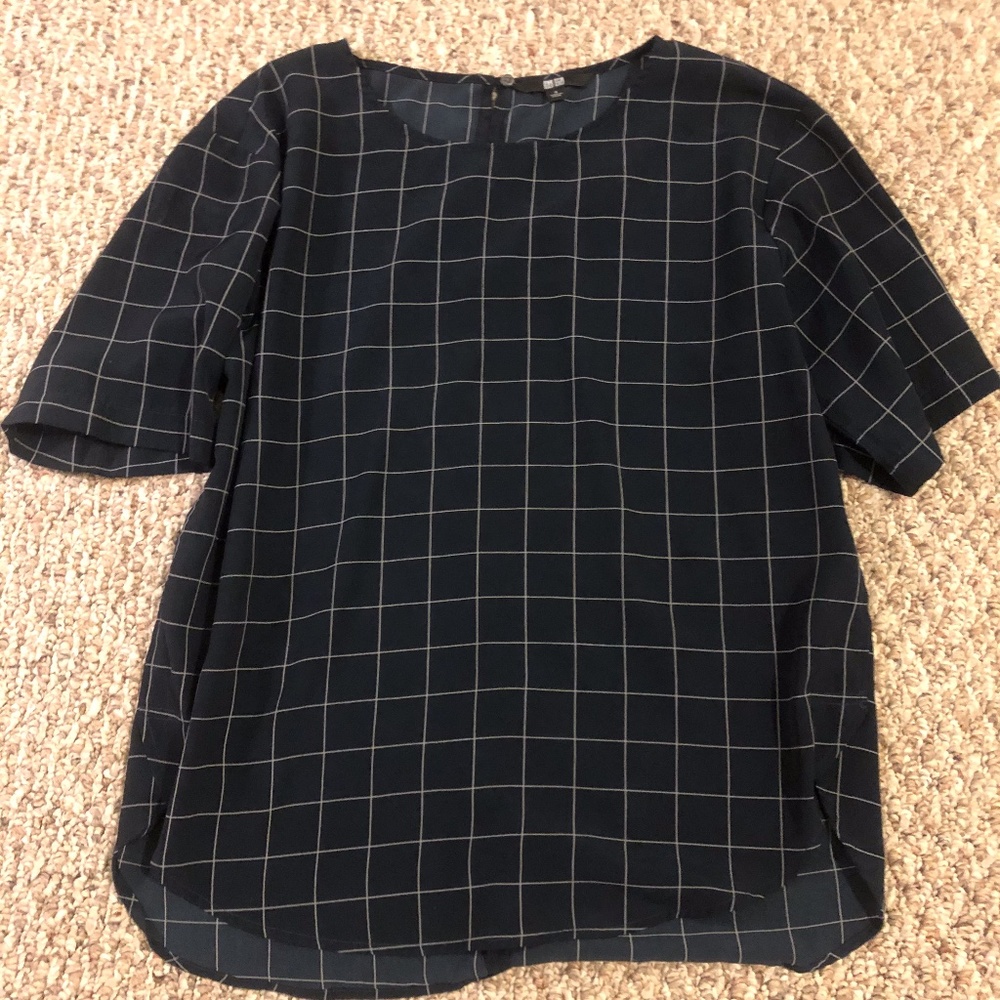 Navy Blouse